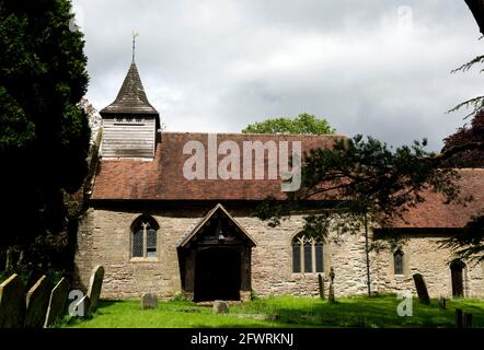 St Mary`s Church, Wolverton, Warwickshire, England, UK Stock Photo